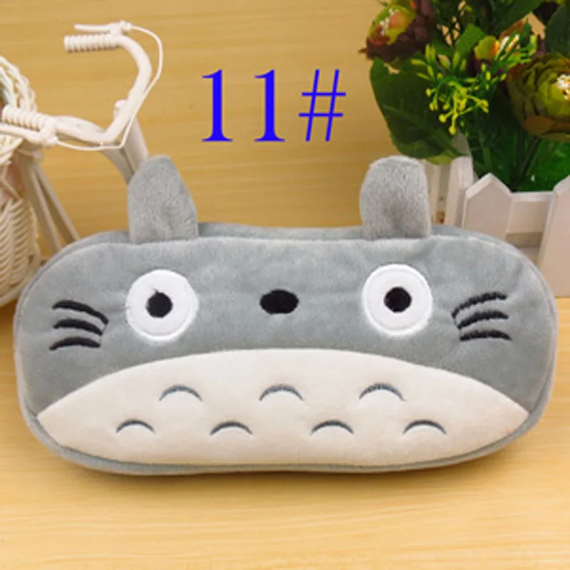 11 1 шт. милый мультфильм Плюшевый школьный пенал Kawaii Большой размер дети пенал набор канцелярских принадлежностей животных канцелярия канцтовары - Цвет: 11