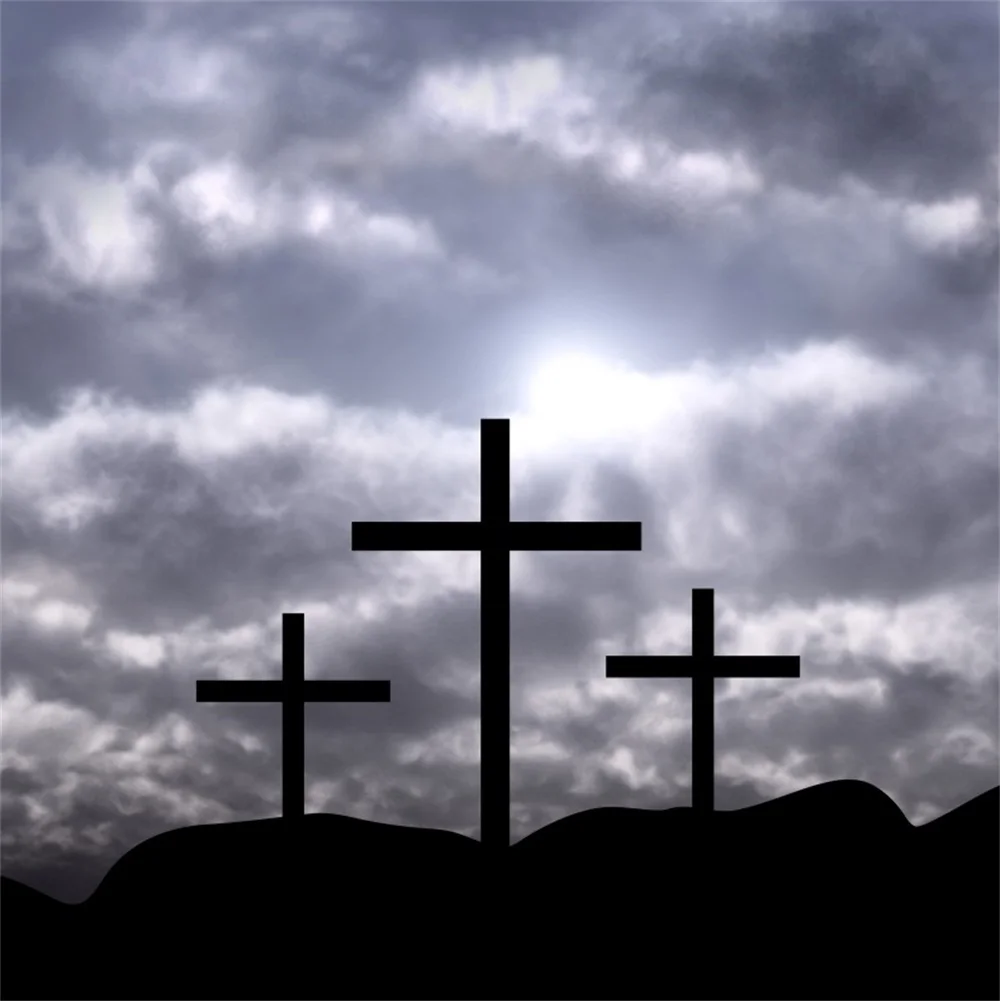 Laeacco Jesus Рождество пасхальное облако Фото фоны индивидуальные виниловые