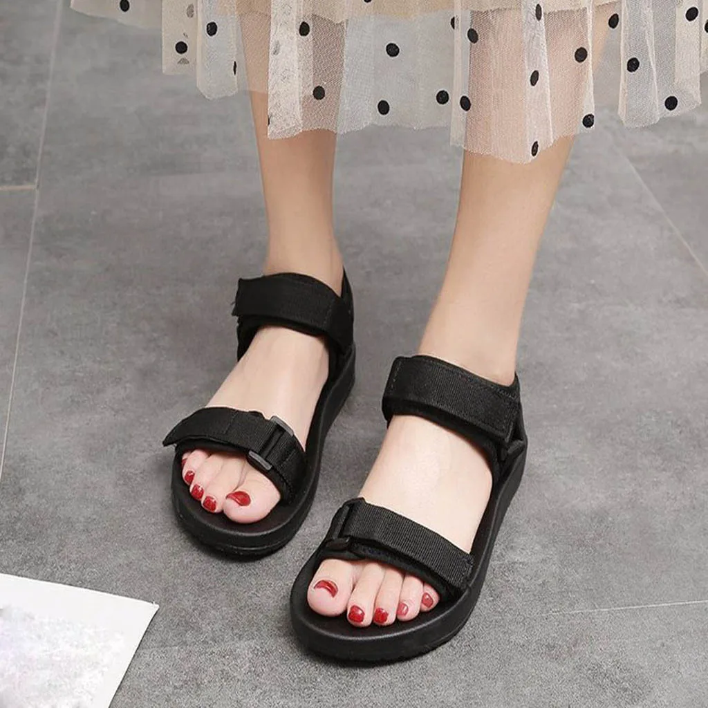 SAGACE/Женская обувь сандалии спортивная на плоской подошве Повседневная свободная
