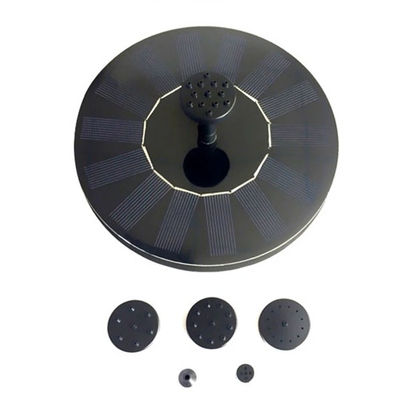 200л/ч мини солнечный фонтан садовый бассейн пруд открытый с солнечной панелью