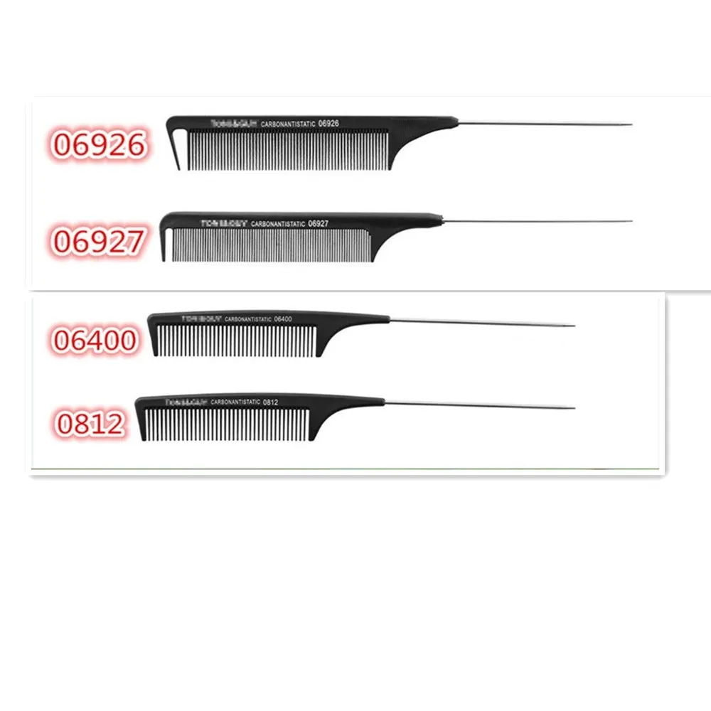 1 шт. стилист для волос с расческой модные Углеродные расчески стрижки