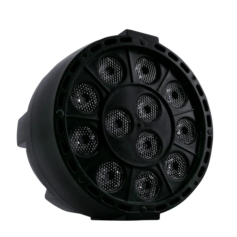 SHEHDS Светодиодный прожектор 12x3 Вт фиолетового цвета, УФ-освещение с DMX512 для дискотеки, DJ, проектор, вечерние, фиолетовые