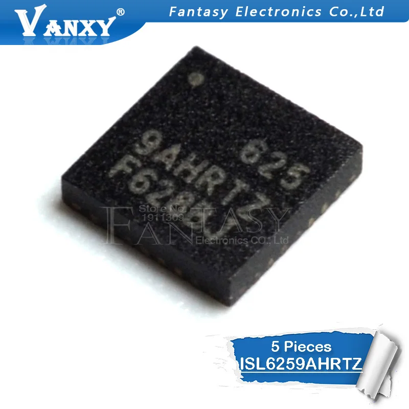 5 шт. ISL6259AHRTZ QFN ISL6259 QFN32 6259 AHRTZ 9 SMD|Интегральные схемы| |
