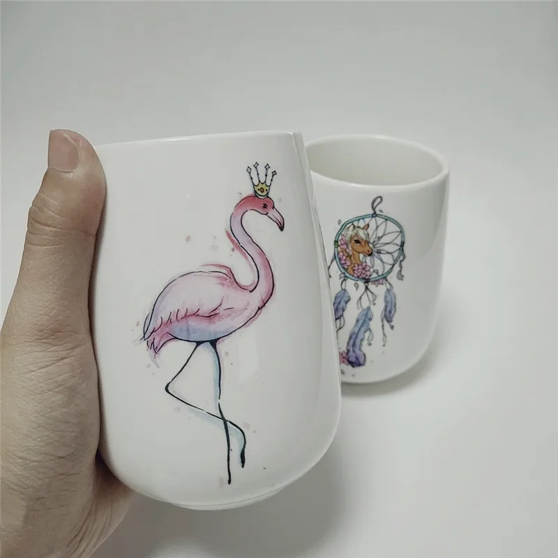 Тату наклейки в виде фламинго для вечеринки 1 шт.|Украшения своими руками