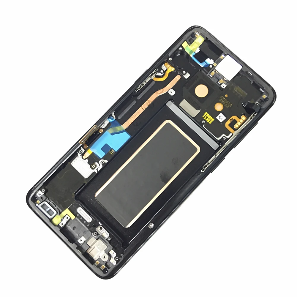 100% New LCDs For Samsung Galaxy S9 G960 G9600 G960F LCD With Frame Display Screen Touch Digitizer Replacement Assembly | Мобильные