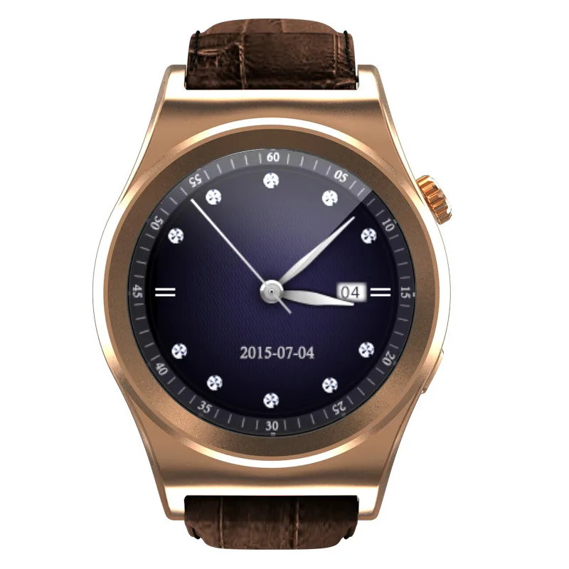 Smartch x10 Смарт-часы Полный Круглый Экран Bluetooth Спорт Шагомер smartwatch сердечного ритма