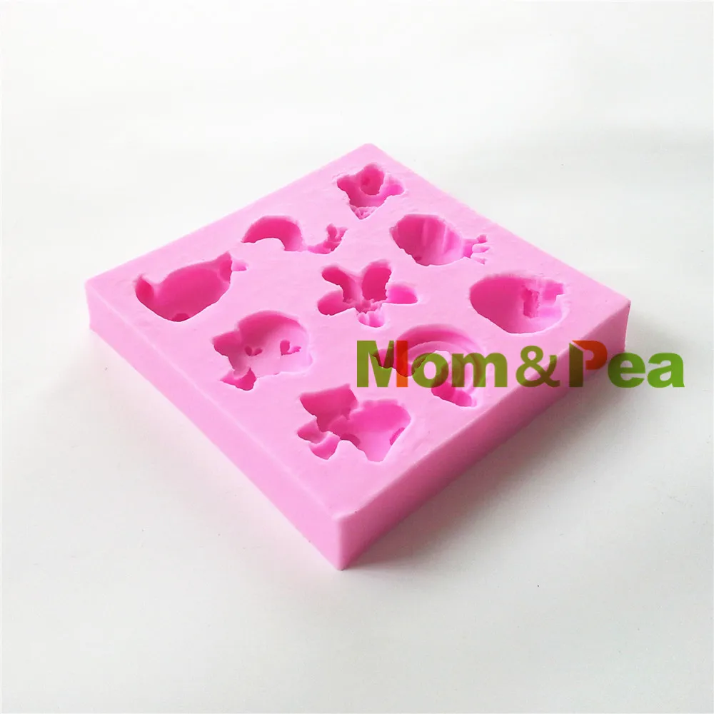 Силиконовая форма для украшения торта Mom &amp Pea 0801 г. Бесплатная доставка