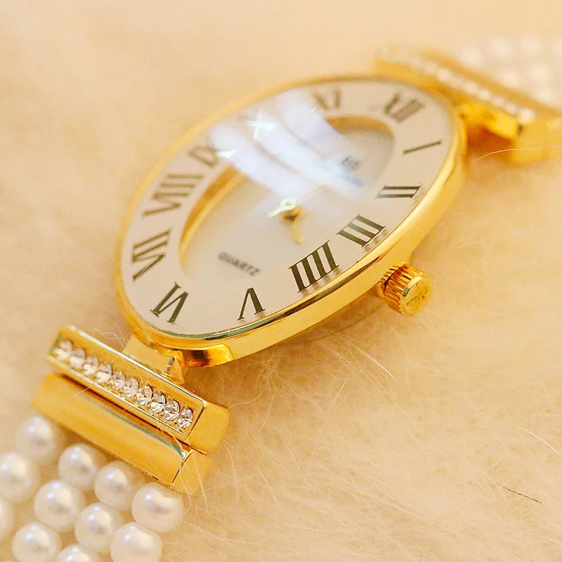 Новое поступление, женские часы Montre, Топ бренд, жемчужный браслет, модные нарядные часы, женские наручные часы, Relogios Femininos saat