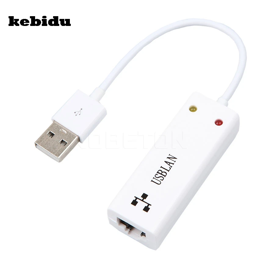 Кабель адаптер kebidu 100 Мбит/с USB 2 0 к RJ45 Lan сетевая Ethernet карта 88772B для Mac OS Android ПК