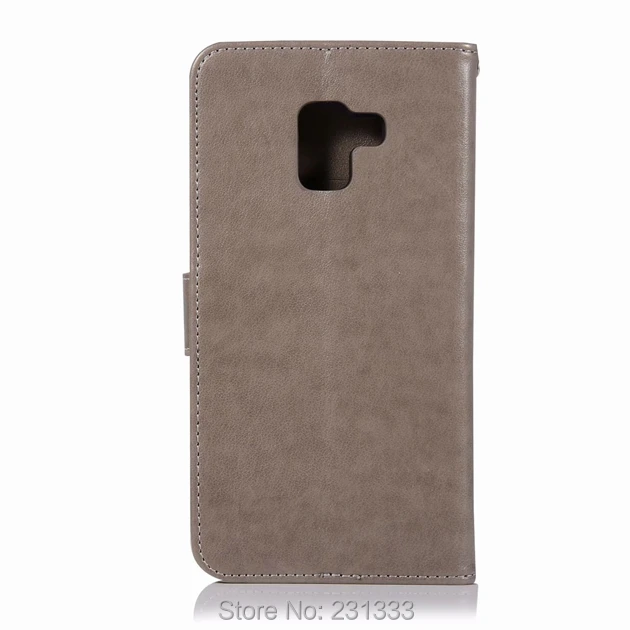 Кожаный чехол кошелек с ремешком C ku Сова для Samsung Galaxy A6 PLUS 2018 J4 J6 J7 J3 Sony Xperia L2 XA2 Ultra