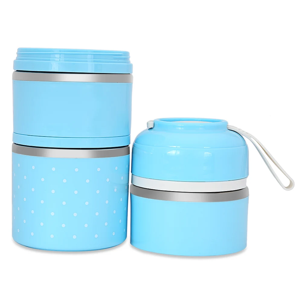 Красочный термальный Ланч бокс из нержавеющей стали контейнер для хранения еды