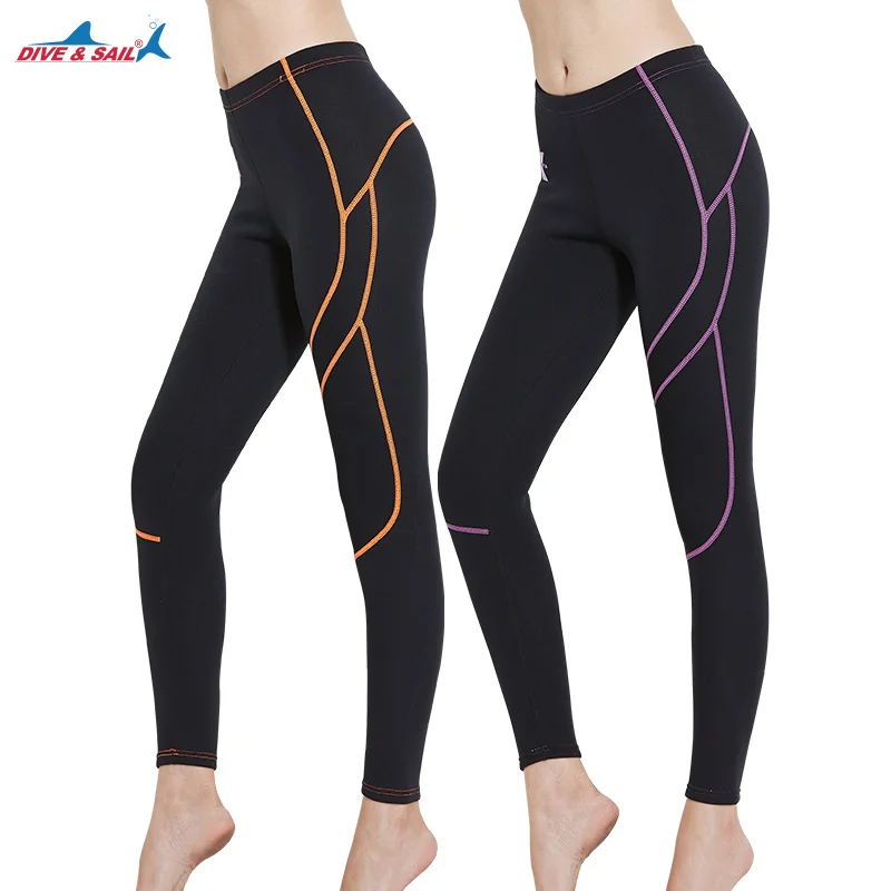 

Wetsuit Pants Women's Neoprene Leggings 1.5mm Swimming Scuba Skin Water Sport Snorkeling Fish Surfing Canoeing Diving Bottom