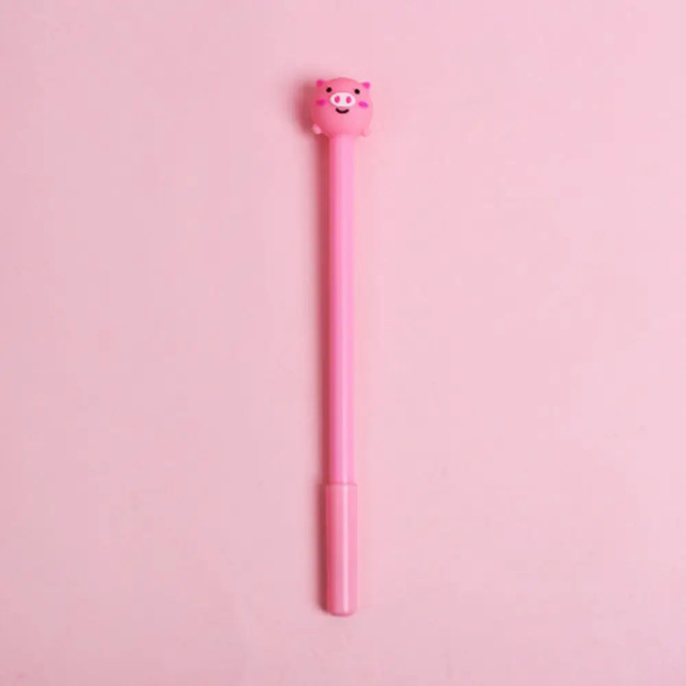 Мультфильм животных гелевые ручки с изображением милой свинки для мальчиков