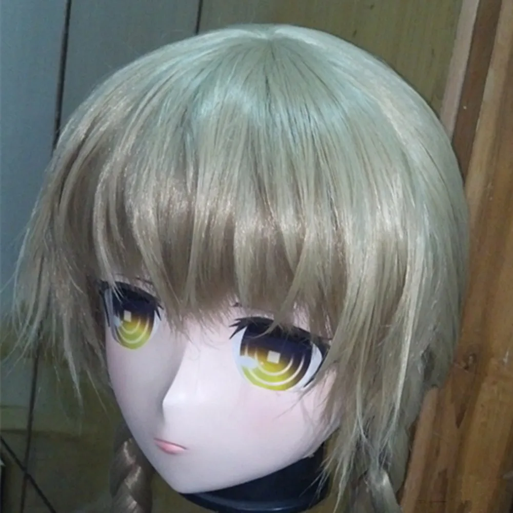 (C2-023) Аниме кигуруми маски косплей Кигуруми грудь зентай кожа Фетиш Костюм