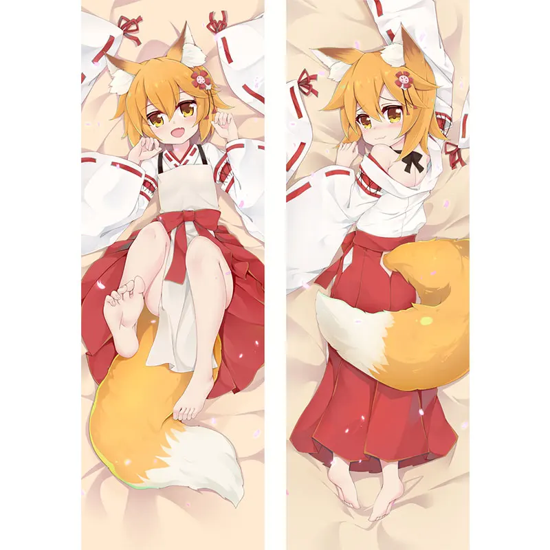Наволочка с Аниме Dakimakura, длинный Чехол для подушки, обнимающий чехол для тела, наволочки - Цвет: Type E