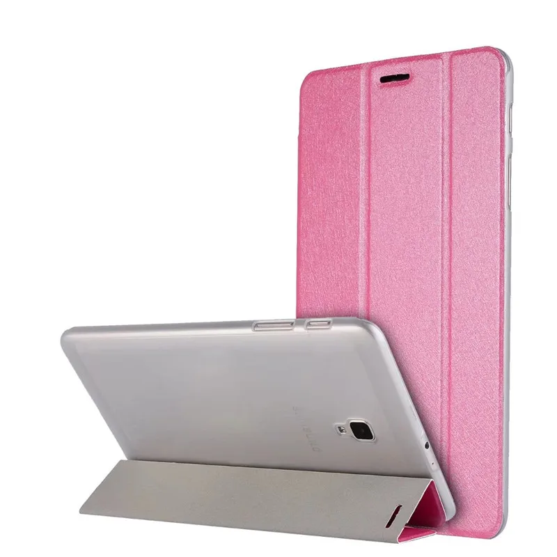 Чехол для Samsung Galaxy Tab A 8 0 2017 тонкий умный чехол подставка из искусственной кожи T380