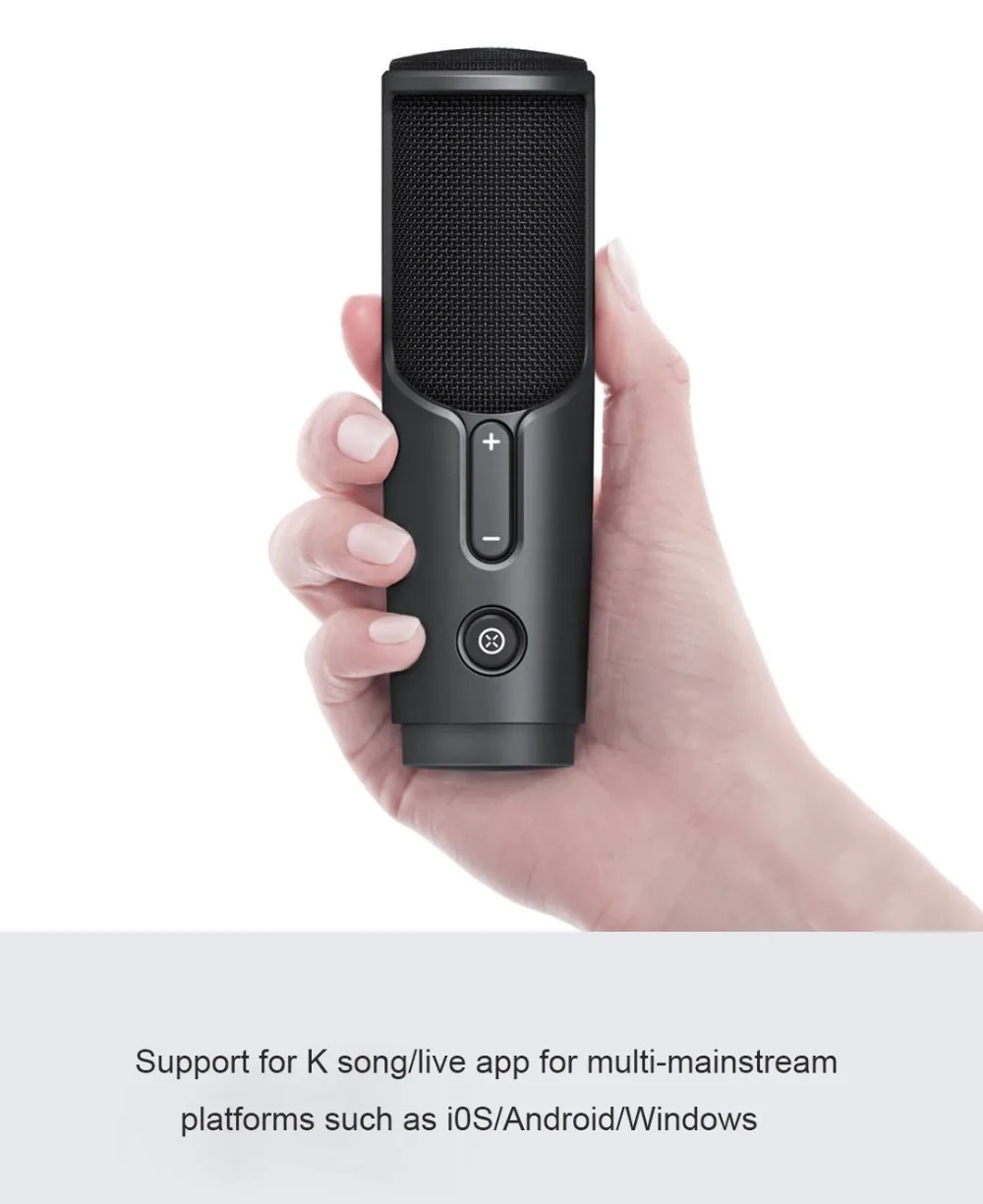 Xiaomi Mijia JUNLIN цифровой микрофон HD шумоподавление в режиме реального времени ухо возврат Professional HIFI широко совместим