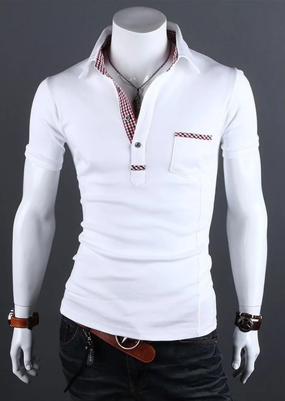 ZOGAA Mens T-Shirt Short Sleeve Casual Cotton Tees Streetwear Men Clothing Black White T Shirts Short-Sleeved Man Tops Polo | Мужская