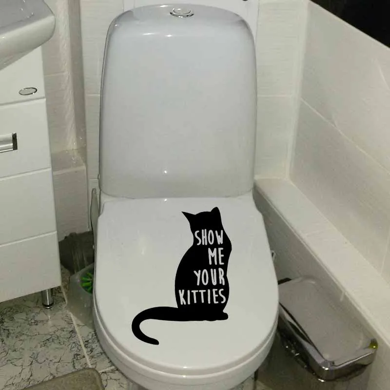 YOJA 18 6x24 3 см показать мне ваших котят кошка котенок груб Забавный черный цвет