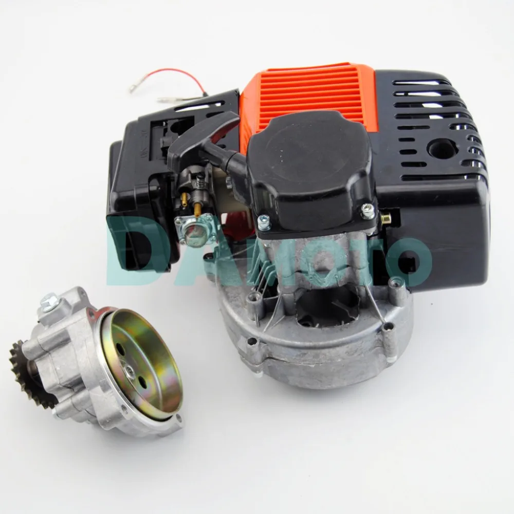 2017 Новый стиль 49cc двигателя и редукция передач для мини квадроцикла карманного