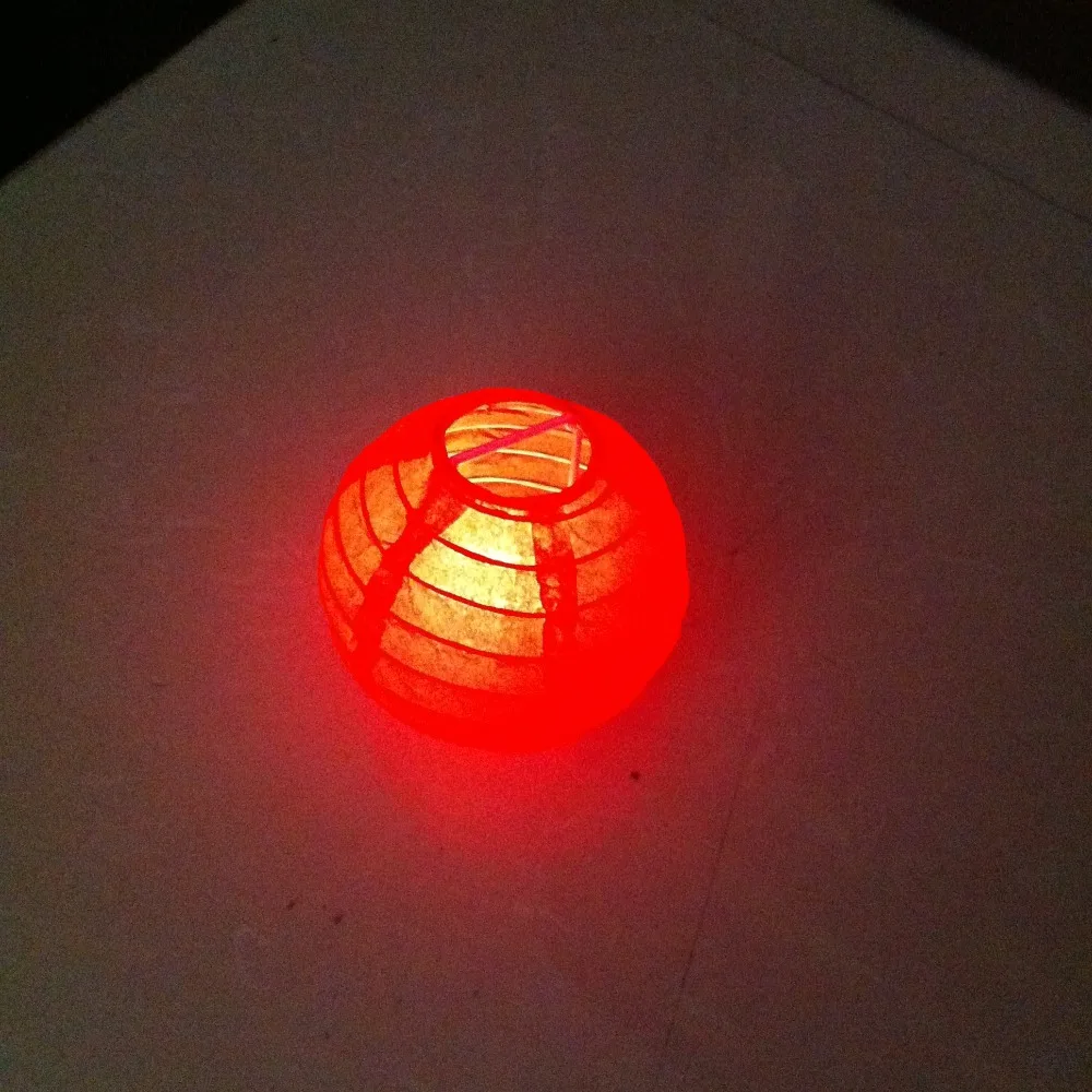 Новый китайский фестиваль украшение партии 5 см красочный круглый бумажный