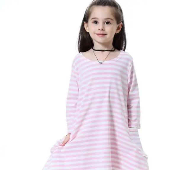 6016 # Семейные одинаковые наряды платье для мамы и ребенка ночное девочек детские