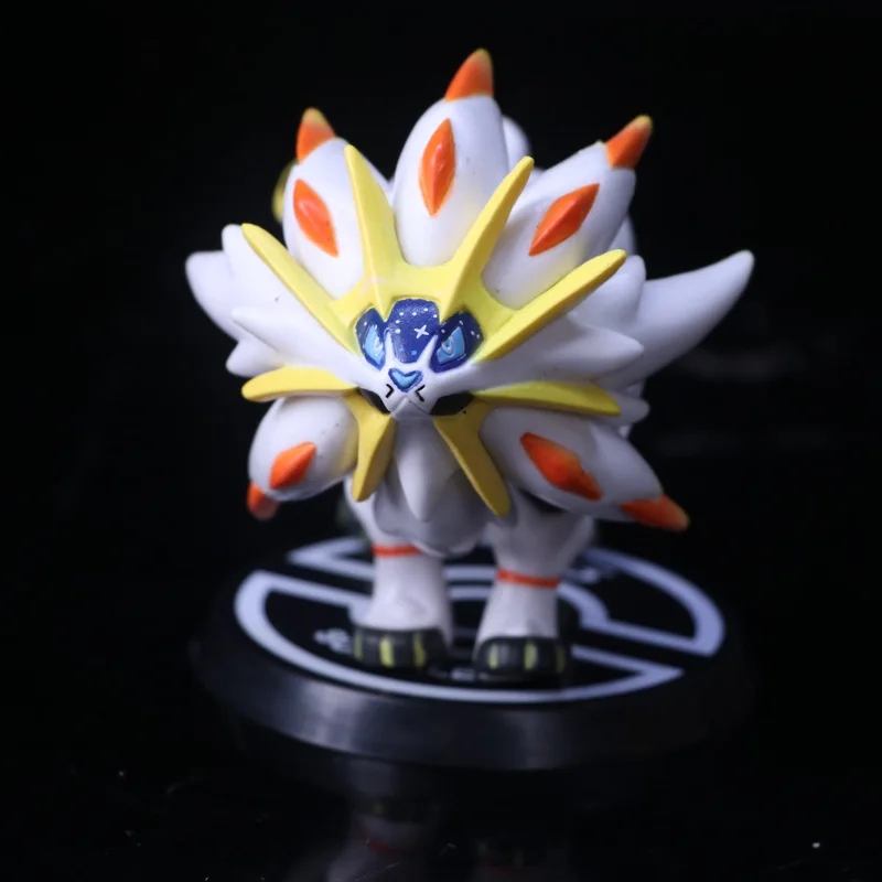 10-12 см 6 шт./компл. Пикачу Lunala Rayquaza Raichu Arceus ПВХ фигурки Куклы модельные Фигурки игрушки SA1544