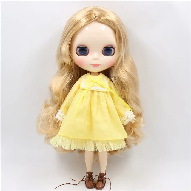 doll clothes shoes Ледяная фабрика blyth кукла 1/6 bjd шарнир тела индивидуальные лицо куклы золотые волосы BL2240/3157 30 см 1/6, подарок для девочки - Цвет: doll clothes shoes