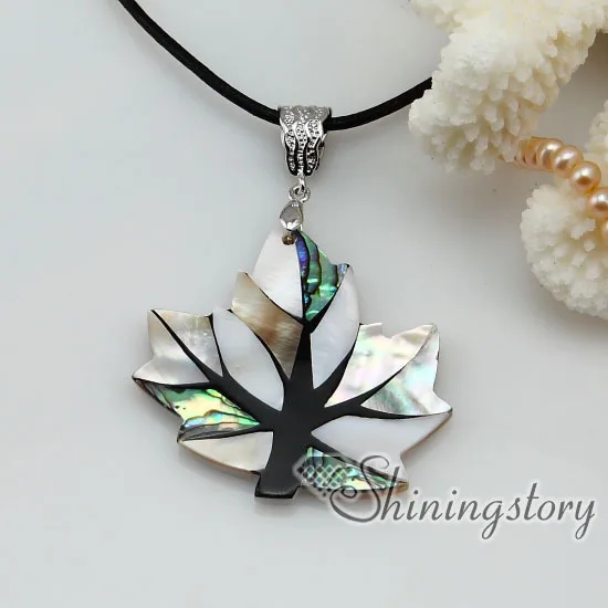 leaf patchwork seawater Penguin white seashell mother of pearl oyster sea shell pendant necklaces 2013 ladies fashion jewelry | Украшения и
