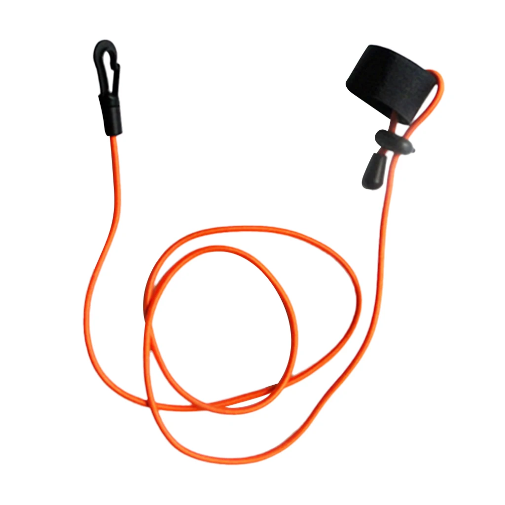 2 шт. прочный Банджи шнур Удочка/каяк весло поводок с защелкой крючок для морской