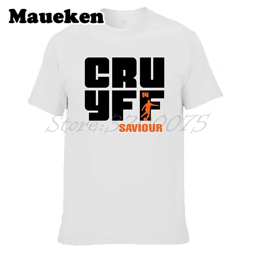 Мужская футболка Johannes Johan Cruyff saviour 14 с логотипом из Голландии Godfather Netherlands Legend