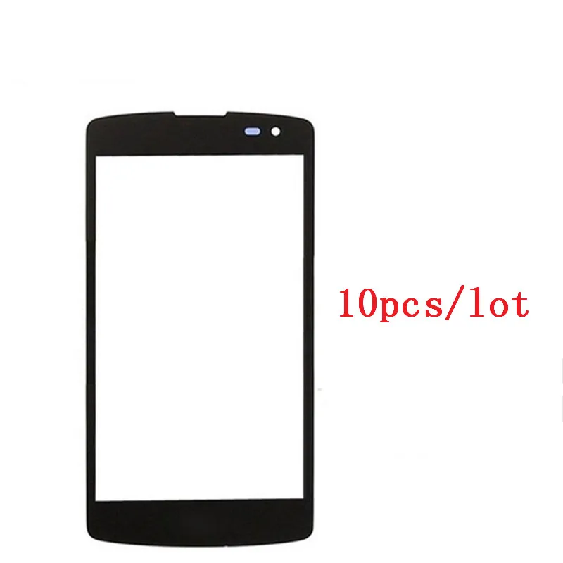 

RTBESTOYZ 10pcs Front Screen Outer Glass Touch Outer Cover Panel LENS For LG L Fino F60 D392 D290 D295 MS395 D390 Touch screen