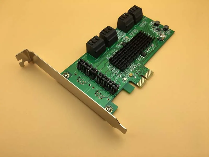 Плата расширения SATA3 PCI-E к SATA3.0 6 Гбит/с 8-портовый SATA HDD SSD контроллер карта чипа для