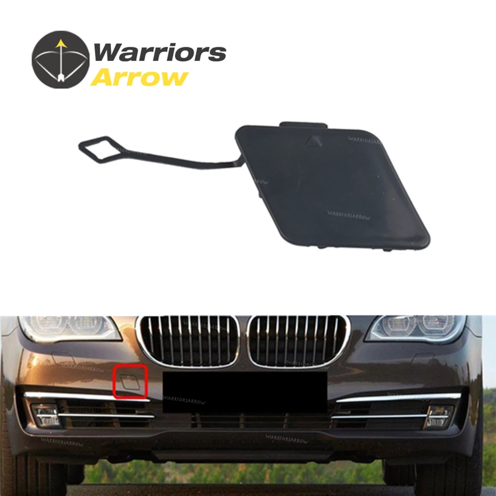 51117335048 для BMW F01 F02 740 750 2013 2014 2015 неокрашенный передний бампер буксирный крюк крышка