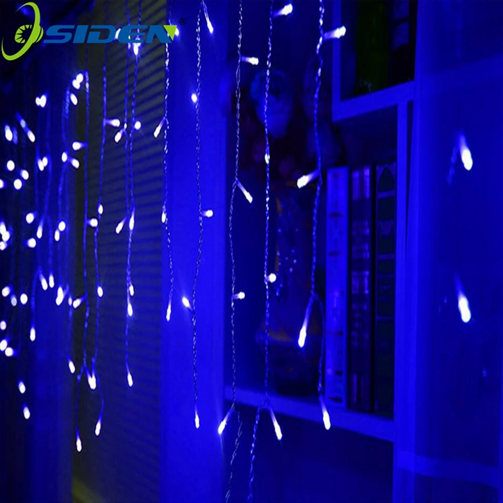 Гирлянда светодиодная празднисветильник 4 м 100 светодиодов 220 В переменного тока