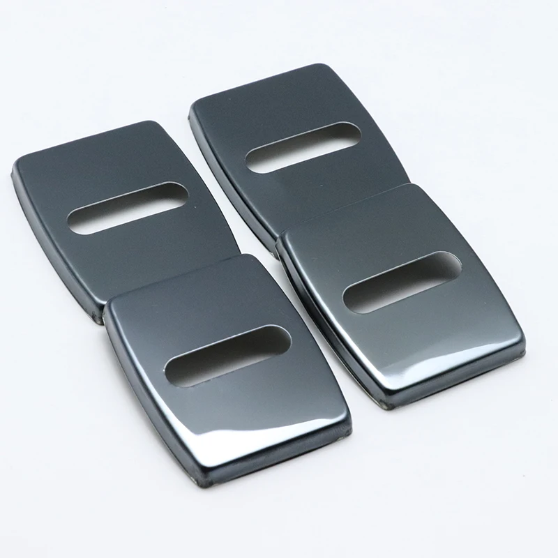 4 шт. отличная Пряжка дверного замка из нержавеющей стали защитный чехол для BMW 5 6 7