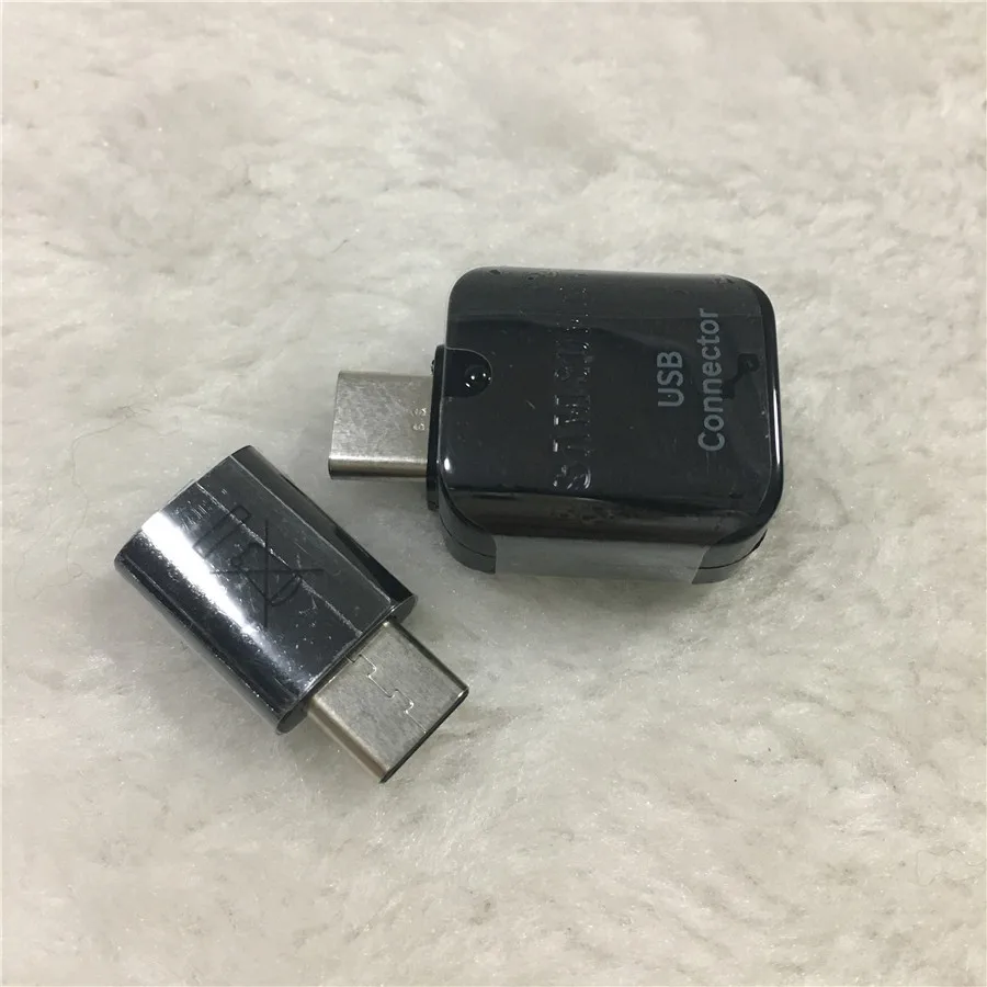 100% Оригинальный Тип C адаптер USB к разъем адаптера конвертер для Galaxy S10 + плюс S10E S9 S8