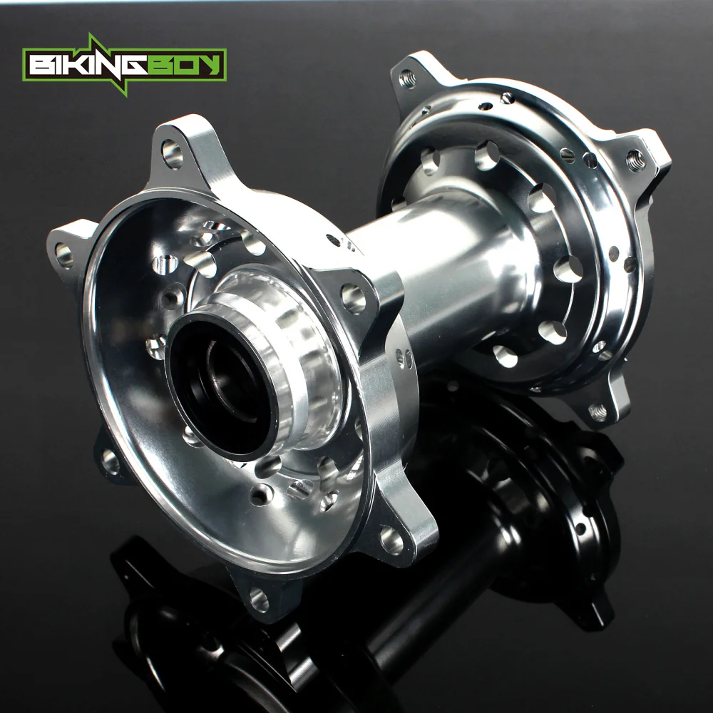 BIKINGBOY CNC 1 комплект заднее колесо зеленая втулка 36 отверстий для SUZUKI RMZ 250 07 08 09 10 11 12