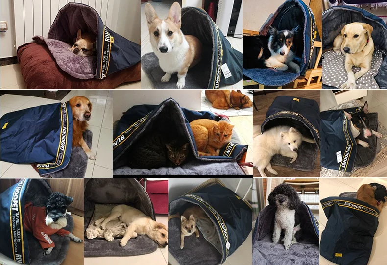 HOOPET кровать для собак Mascotas кровати для больших собак коврик для домашних животных одеяло для маленьких собак складной матрас для домашних животных