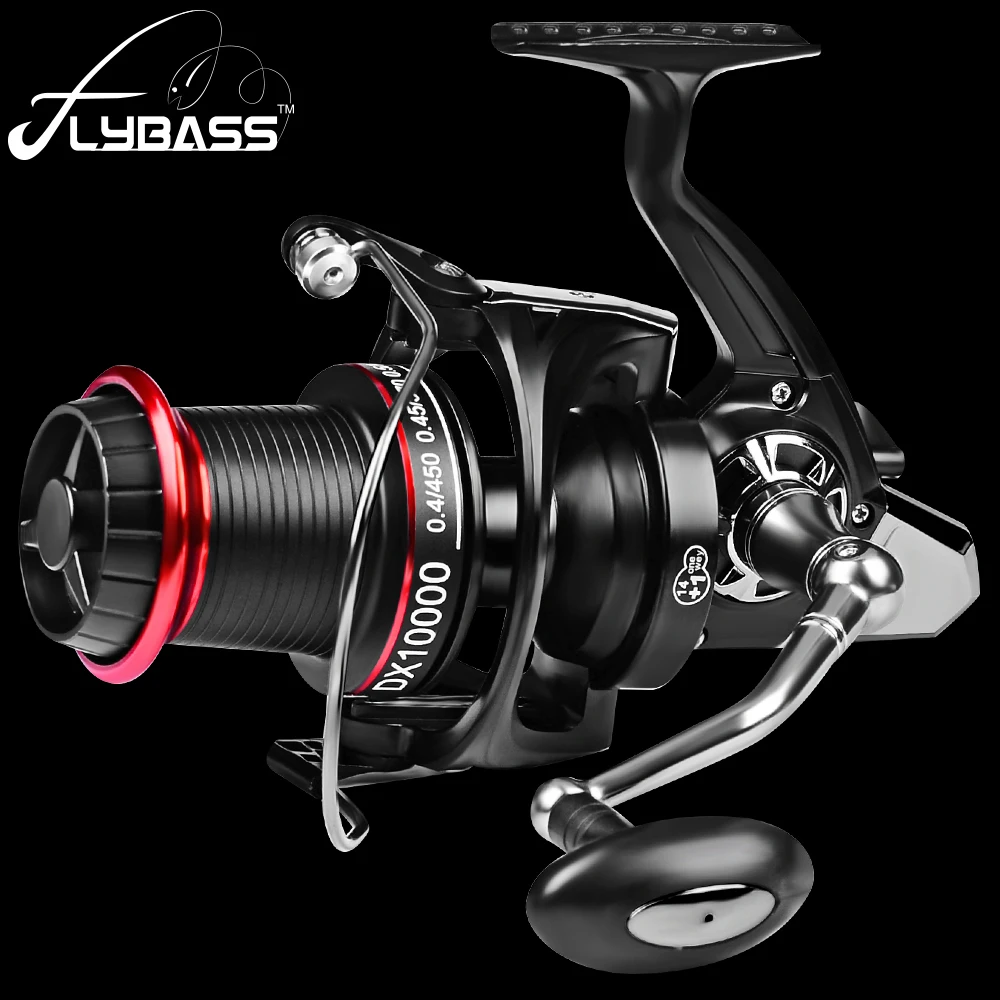 Рыболовная катушка FLYBASS из углеродного волокна серии 8000 10000 спиннинговая 14 + 1BB
