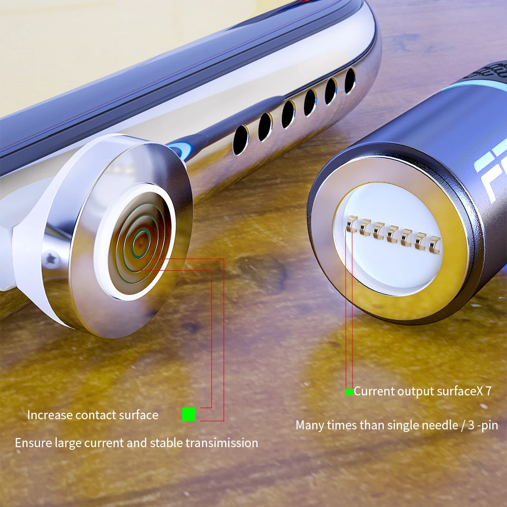 Магнитный кабель FPU USB Type C/Micro/Lightning для телефонов iPhone/Android 3A 1/2 м|Кабели мобильных