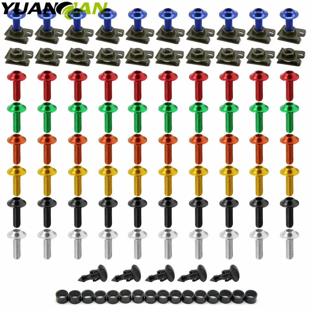 Винт обтекателя для мотоцикла на заказ Болт ветрового стекла YAMAHA HONDA SUZUKI BMW KAWASAKI