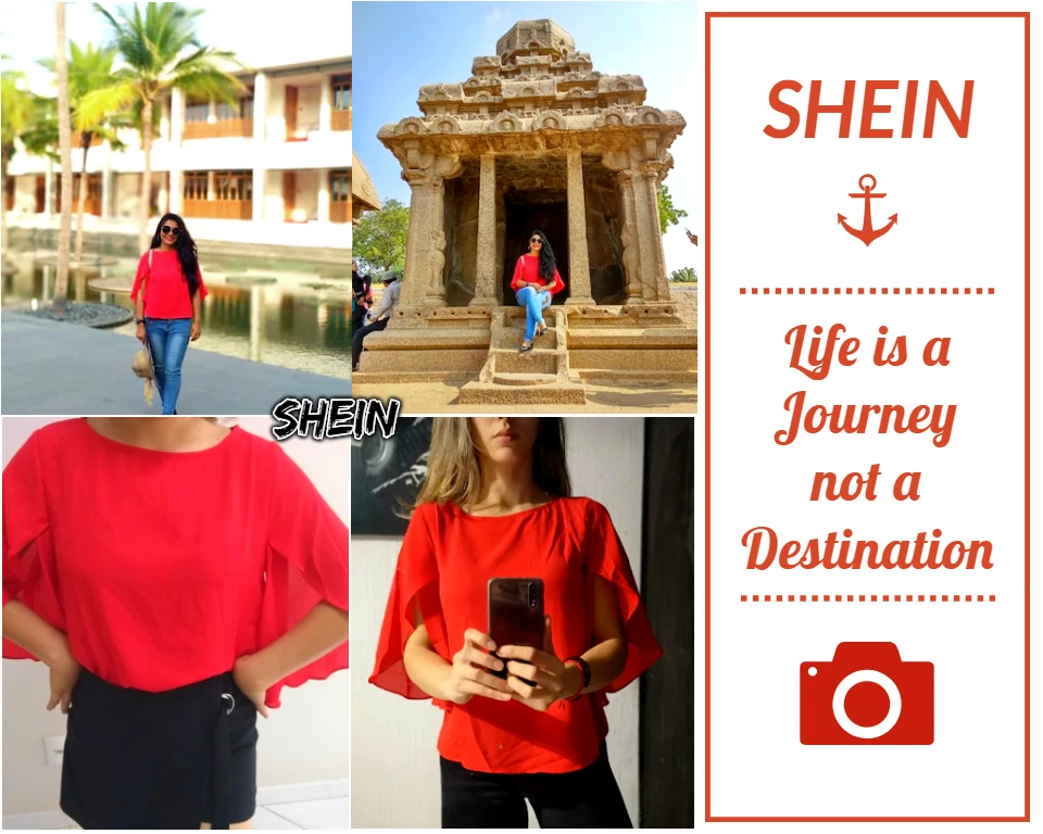 SHEIN Нарядная Одноцветная Блузка С Оригинальным Рукавом Элегантная Осенняя Блузка Для Офиса Современные Женские Топы