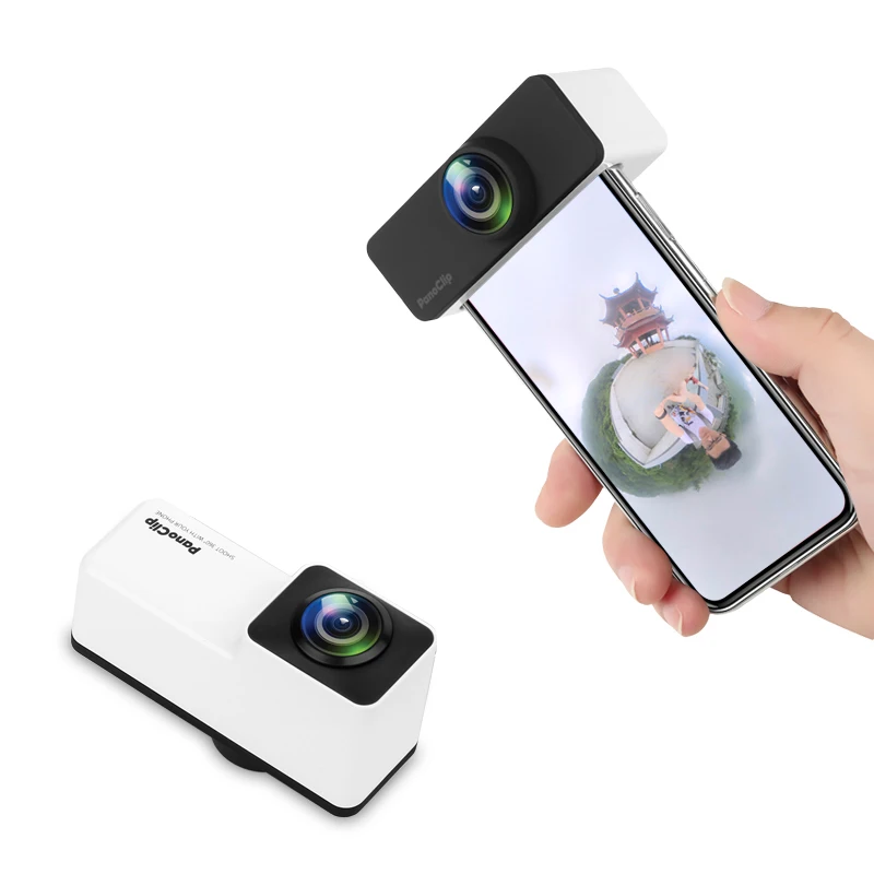3D панорамный объектив для iPhone X 360 Камера телефон 7 плюс 8 плюс|Объективы мобильных