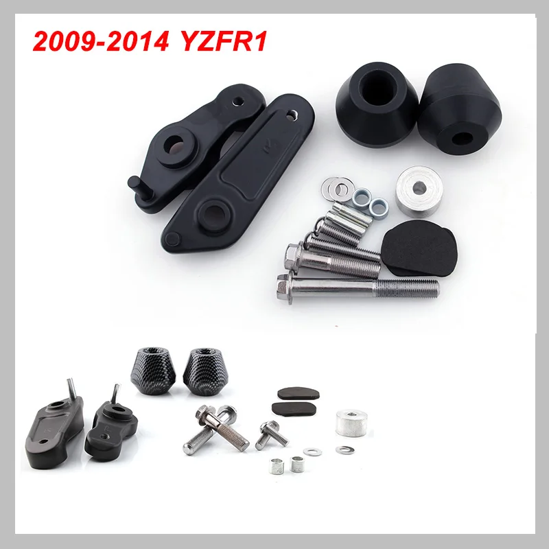 Без рамки слайдер Pad для 2009 2014 Yamaha YZF R1 YZFR1 2010 2011 Delrin Crash защитная накладка