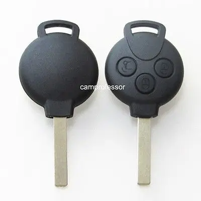 

KEYECU10* New Uncut Remote key Fob 3Button 434MHz 7941 Chip for Smart Fortwo 2007-2013