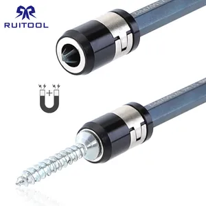 Магнитное кольцо для отвертки, мощный магнитный прибор для намагничивания, 14 дюйма, 6,35 мм, электрическая отвертка, инструменты для поднятия винтов