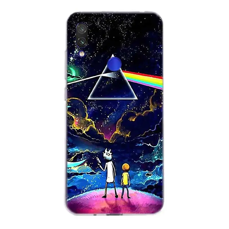 NO.7 Рик и Морти силиконовый чехол для Xiaomi Redmi Note 7 6 Pro 5 4 4X K20 7A Y3 S2 5A 6A Xiomi Pocophone F1 9 SE 8 A2 lite - Цвет: NO.7