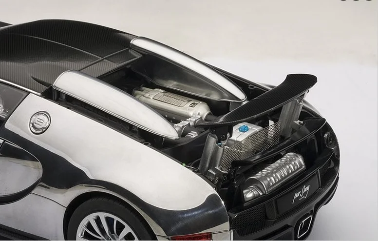 Autoart для Bugatti VEYRON 16,4 авторизованный подлинный 1:18 Масштаб сплав оттягивающая игрушка металлическая модель автомобиля для детей игрушки