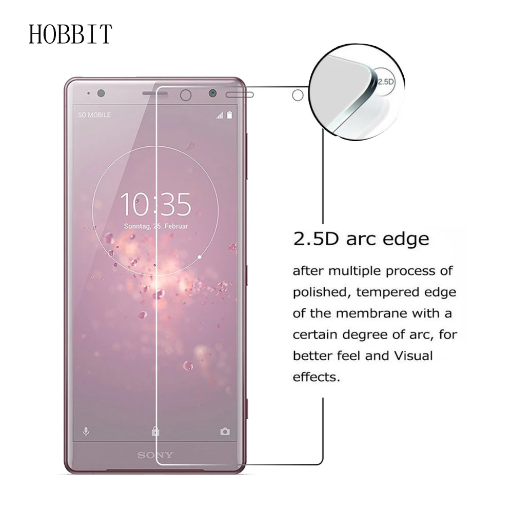 10 шт. для Sony Xperia XZ1 XZ2 XZ3 XZs XZ Premium 0 3 мм 2.5D 9H Премиум Закаленное стекло Защитная
